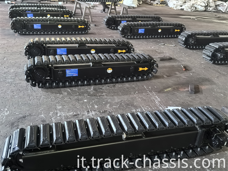 Telaio con cingoli in gomma Rubber Track Chassis